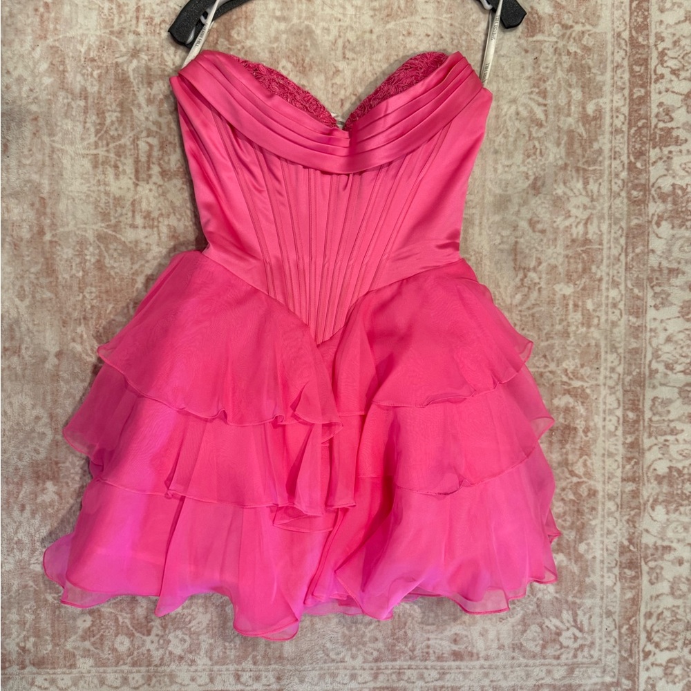 Sherri Hill 57297  Candy Pink Dress homecoming